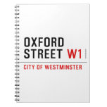 oxford  street  Notebooks