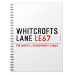 whitcrofts  lane  Notebooks
