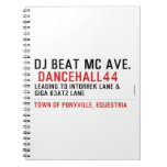 Dj Beat MC Ave.   Notebooks