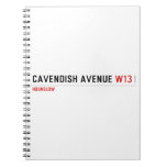 Cavendish avenue  Notebooks