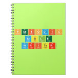 Periodic
 Table
 Writer  Notebooks