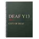 deaf  Notebooks