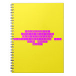 Excercise... Exc...er...cise Exs...ar...sise Eggs...are...sides ... For bacon! BACON!  Notebooks