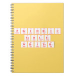 Periodic
 Table
 Writer  Notebooks