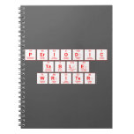 Periodic
 Table
 Writer  Notebooks