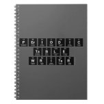Periodic
 Table
 Writer  Notebooks