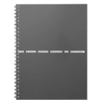 Pink fluffy unicorns dancing on rainbows.  Notebooks