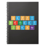 Happy
 Birthday
 Joanna  Notebooks