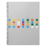 A B C D E F G
 H I J K L M N
 O P Q R S T U
 V W X Y Z ! ?  Notebooks