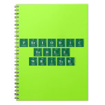 Periodic
 Table
 Writer  Notebooks