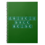 Periodic
 Table
 Writer  Notebooks