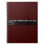 Leeds and Proxima HMVY  Notebooks