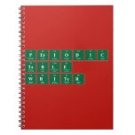 Periodic
 Table
 Writer  Notebooks
