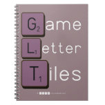 Game
 Letter
 Tiles  Notebooks