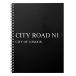 city road  Notebooks