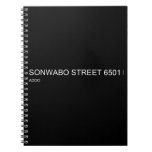 SONWABO STREET  Notebooks