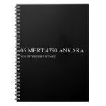 06 MERT 4790  Notebooks