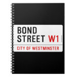 Bond Street  Notebooks