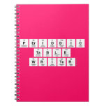 Periodic
 Table
 Writer  Notebooks