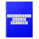 Periodic
 Table
 Writer  Notebooks