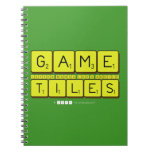 Game
 Letter nomsa luv's andile
 Tiles  Notebooks