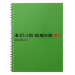 hustlers bangkok  Notebooks