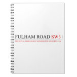 Fulham road  Notebooks