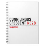 Cunnilingus  crescent  Notebooks