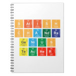 Satish
 Chandra
 Genius
 Teacher  Notebooks