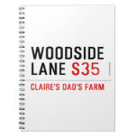 woodside  lane  Notebooks