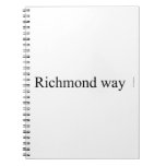 Richmond way  Notebooks