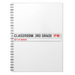 Classroom 3rd grade  Notebooks