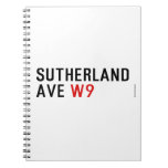 Sutherland ave  Notebooks