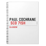 Paul Cochrane   Notebooks