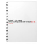 Brighton & Hove Albion American Express Community Stadium  Notebooks