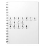 Periodic Table Writer  Notebooks