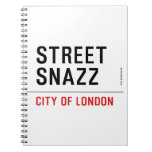 Street  Snazz  Notebooks
