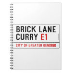 Brick Lane Curry  Notebooks