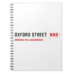 Oxford street   Notebooks