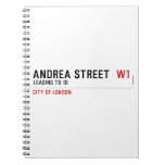 Andrea street   Notebooks