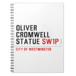 oliver cromwell statue  Notebooks