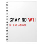 GRAY RD  Notebooks
