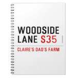 Woodside Lane  Notebooks