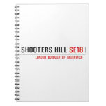 Shooters hill  Notebooks