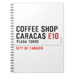 Coffee shop Caracas  Notebooks