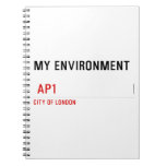 My environment    Notebooks