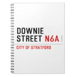 Downie Street  Notebooks