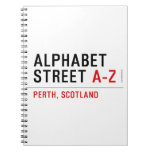 Alphabet  Street  Notebooks