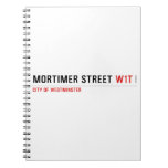 Mortimer Street  Notebooks