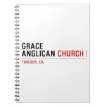 Grace ANglican  Notebooks